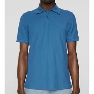 J Lindenberg Rudy Slim Polo Pique Dark Blue